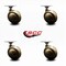 Service Caster 2.5 Inch Windsor Antique Metal Ball Caster - Top Plate, 4PK SCC-TP01S25-DCS-WA-TP2-4 - alternate 2